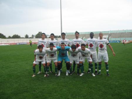 c  khadiminho avc les espoirs du dhj d1 marocaine