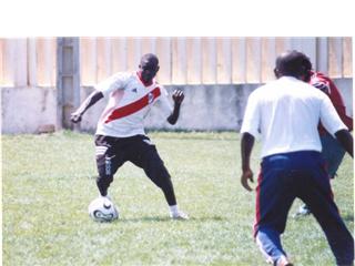 dadinho en action a l entrenement